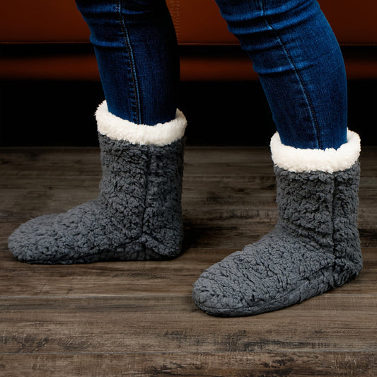 Chaussettes D'Hiver En Peluche Douce